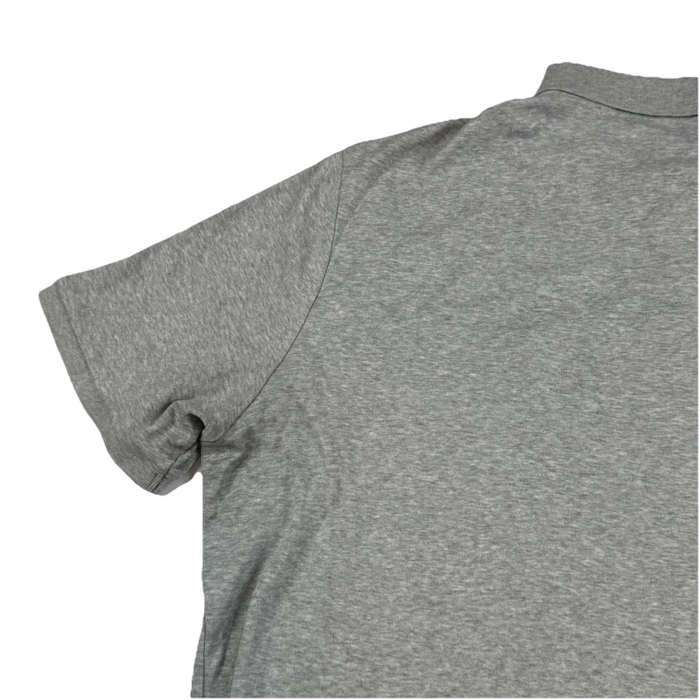 Polo Ralph Lauren Short Sleeve Polo Shirt Flesh Pony Heathered Gray Men's Large